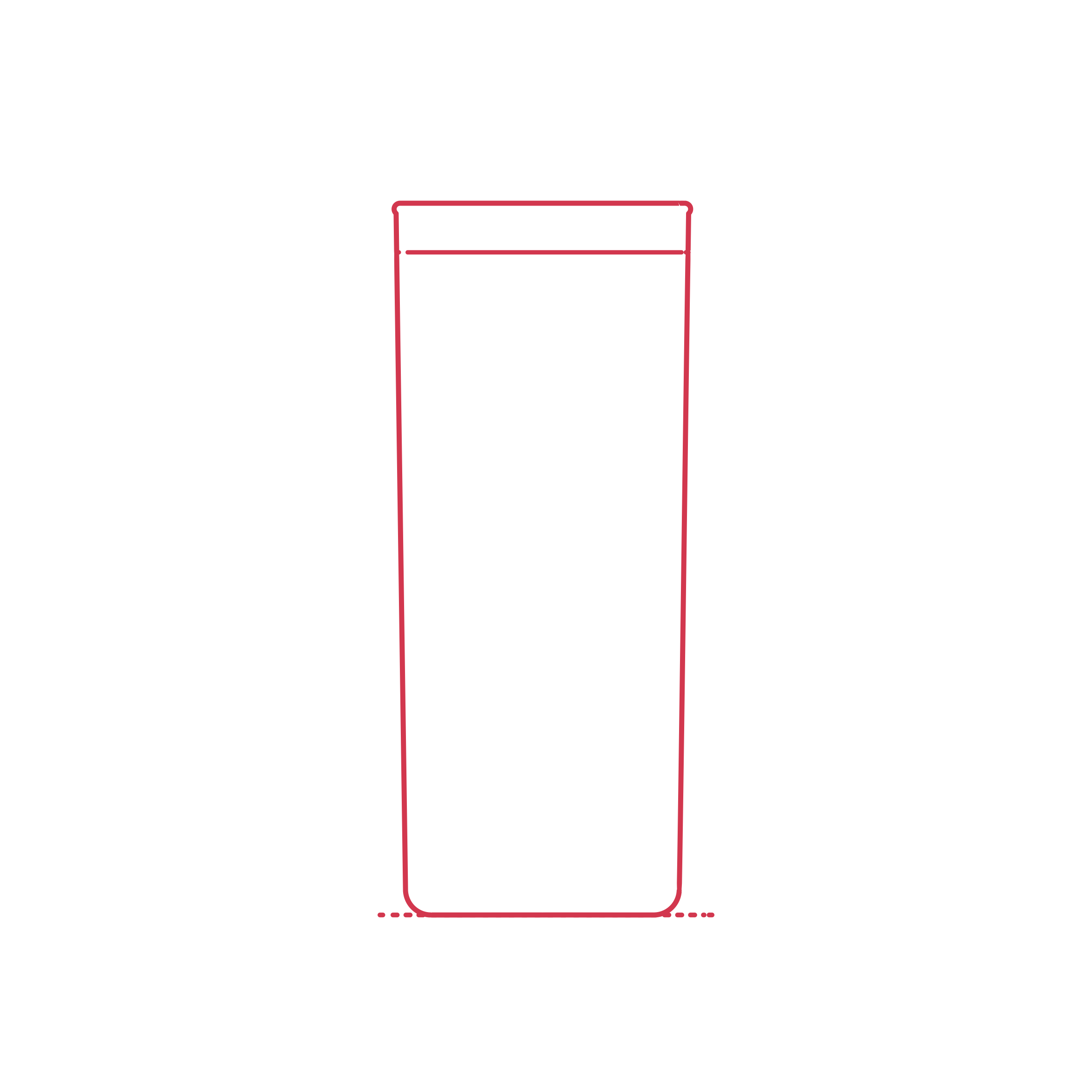 Objects Cocktail Glasses Collins Glass Line Tracing Svg Vector Free Vectors